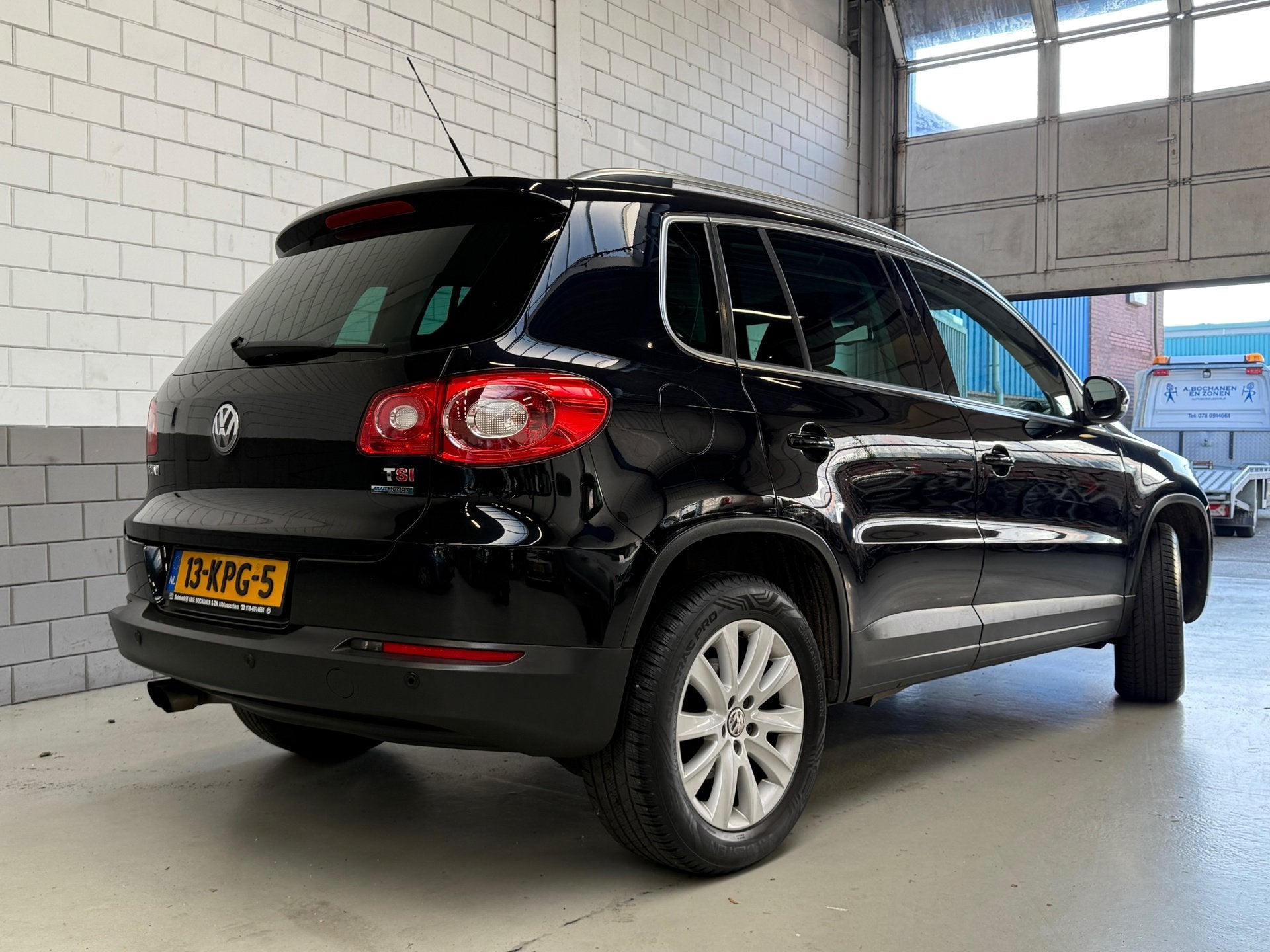 Volkswagen Tiguan 1.4 TSI Sport&Style, Auto's, Voorwielaandrijving, Euro 5, Zwart, 4 cilinders