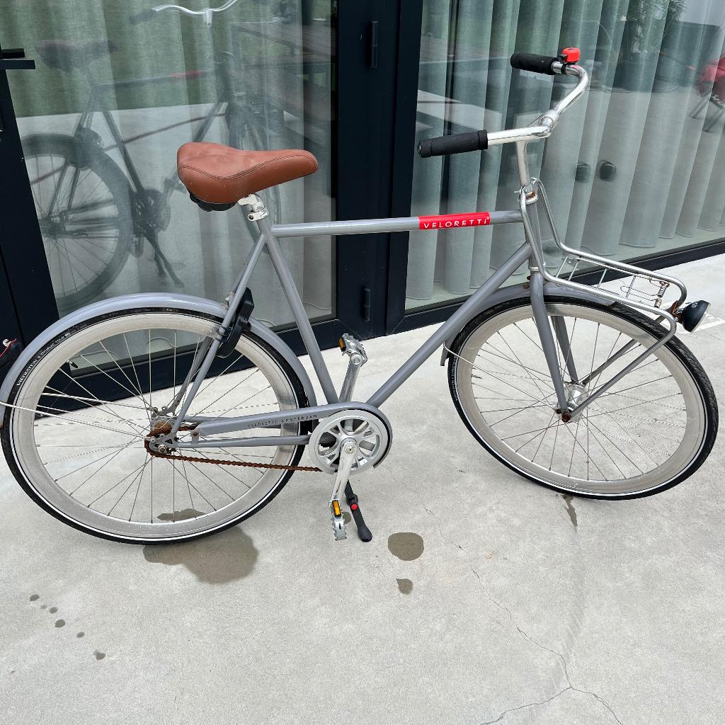VELORETTI CAFÉRACER GREY, Fietsen en Brommers, Terugtraprem, Gebruikt, 61 tot 65 cm, Ophalen