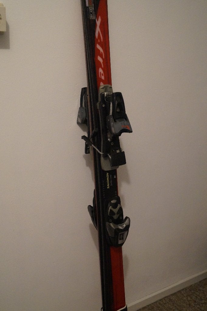 Ski s salomon 155 á 160cm ,met stokken in prima staat bekijk, Ophalen, 160 tot 180 cm, Gebruikt, Salomon