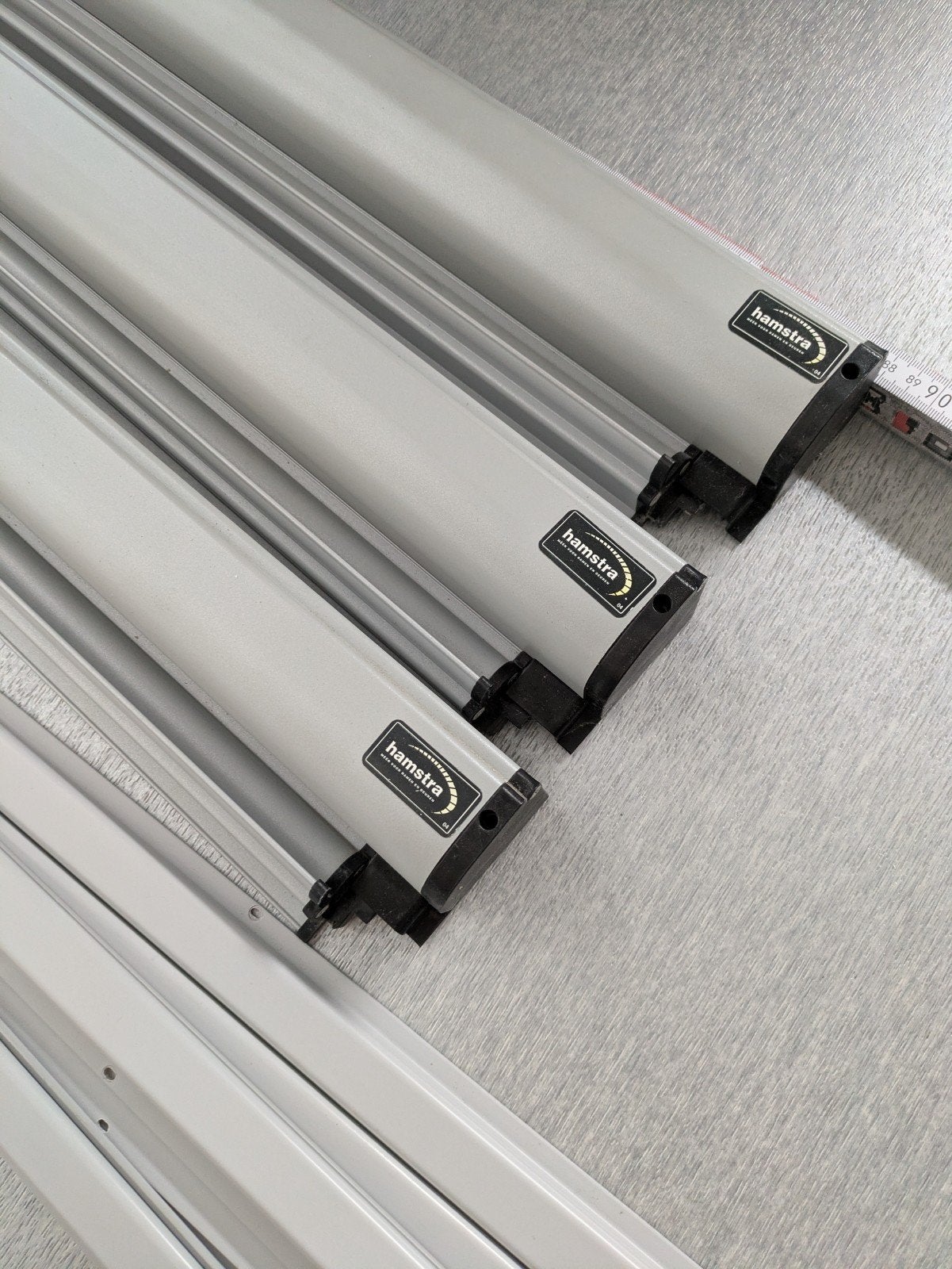 3x HAMSTRA Rolhor raam Plus grijs  68x155 cm, Ophalen, Gebruikt, Minder dan 80 cm, Minder dan 200 cm