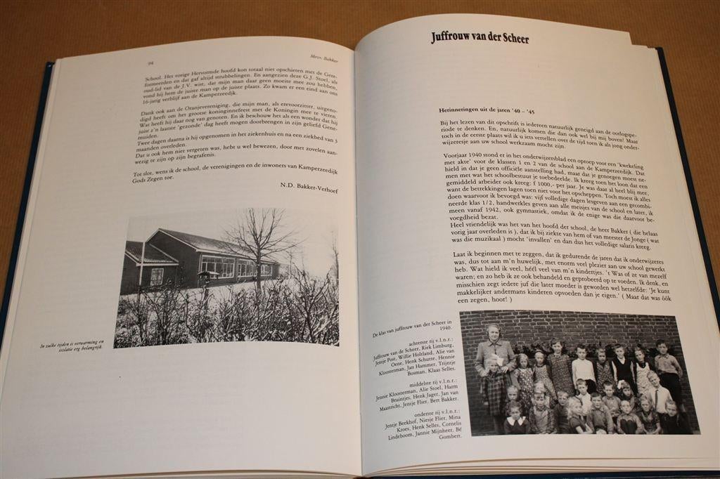 75 Jaar Chr. School Kamperzeedijk — Jubileumboek 1914-1989, Boeken, Geschiedenis | Stad en Regio, Ophalen of Verzenden, Gelezen