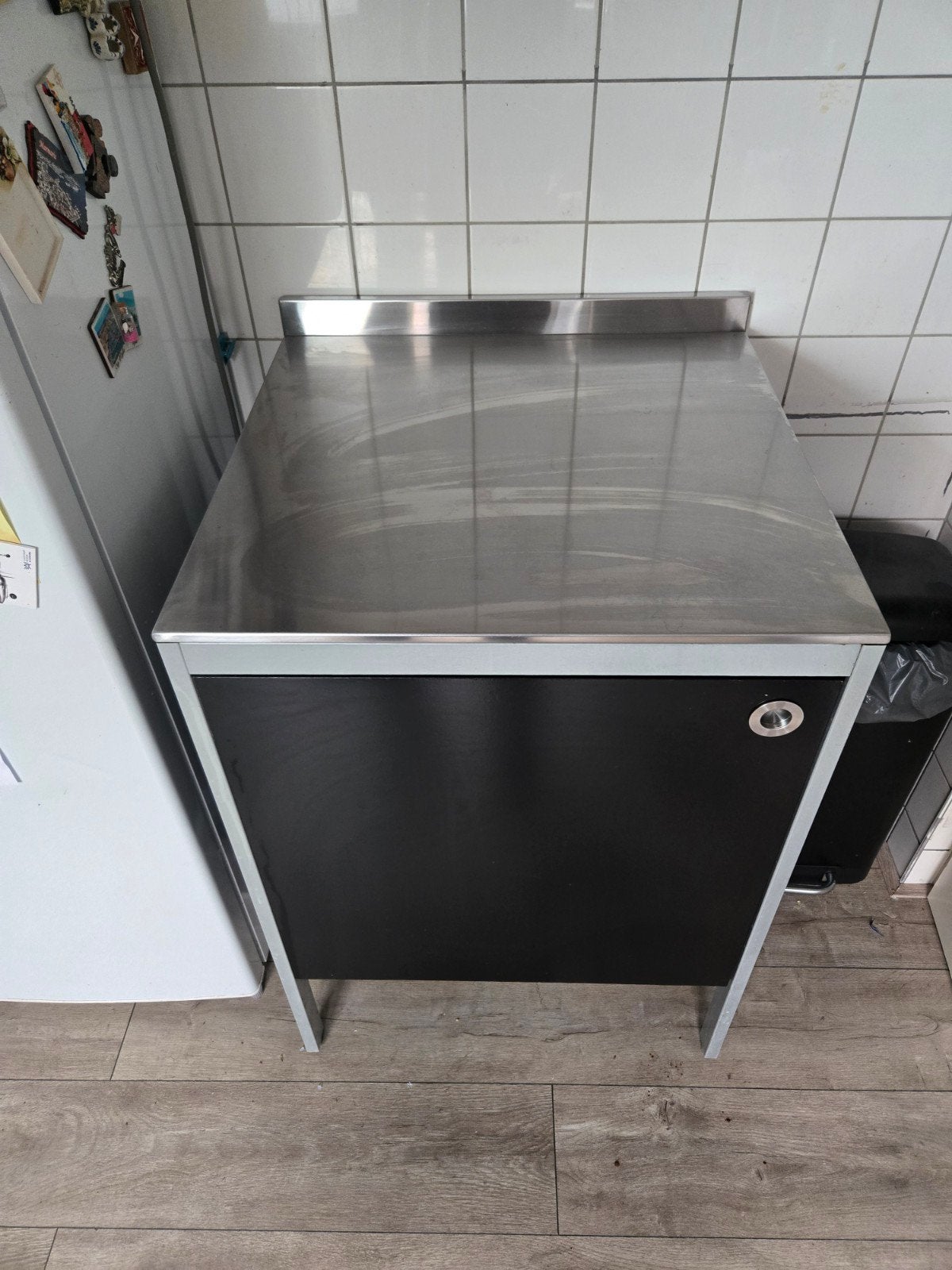 Mooie Keukenkast met RVS blad - 65x65x90 cm, Huis en Inrichting, Kasten | Overige, Ophalen of Verzenden