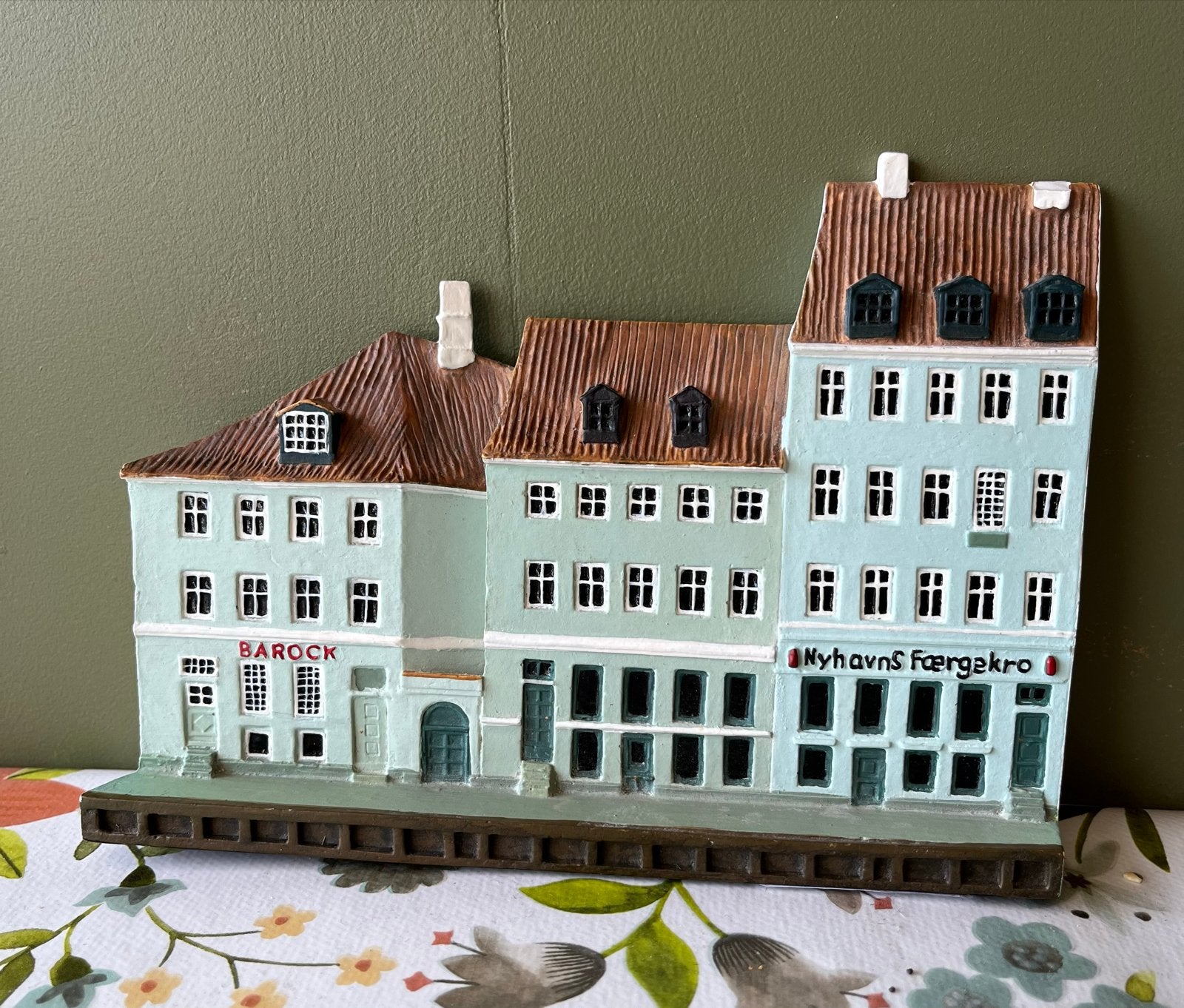 Nyhavn Kopenhagen miniatuur huisjes - Trip Trap, Verzamelen, Ophalen of Verzenden, Zo goed als nieuw