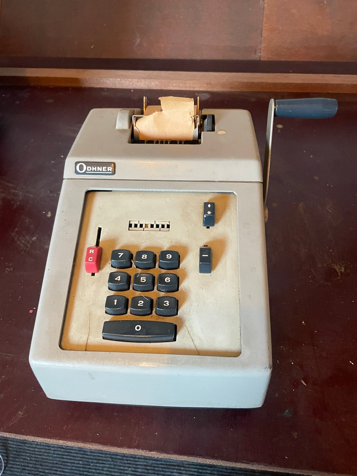 Odhner telmachine H9S6, Ophalen of Verzenden
