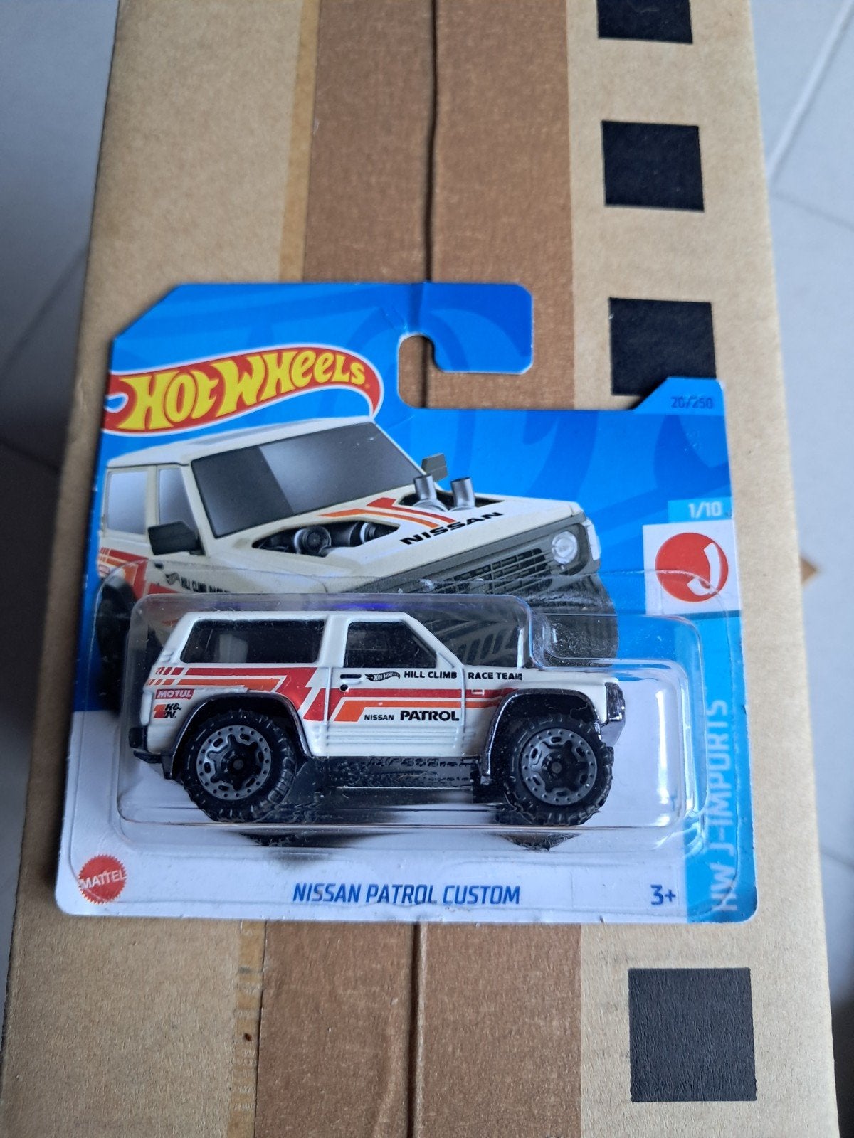 Hot Wheels Nissan Patrol Custom wit nieuw in verpakking, Ophalen of Verzenden, Nieuw, Auto