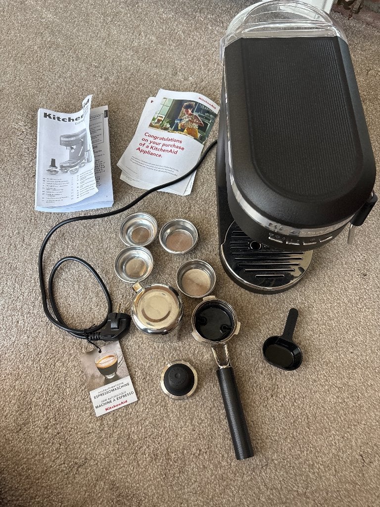 KitchenAid  espressomachine, Ophalen, Koffiemachine, Gemalen koffie, Zo goed als nieuw