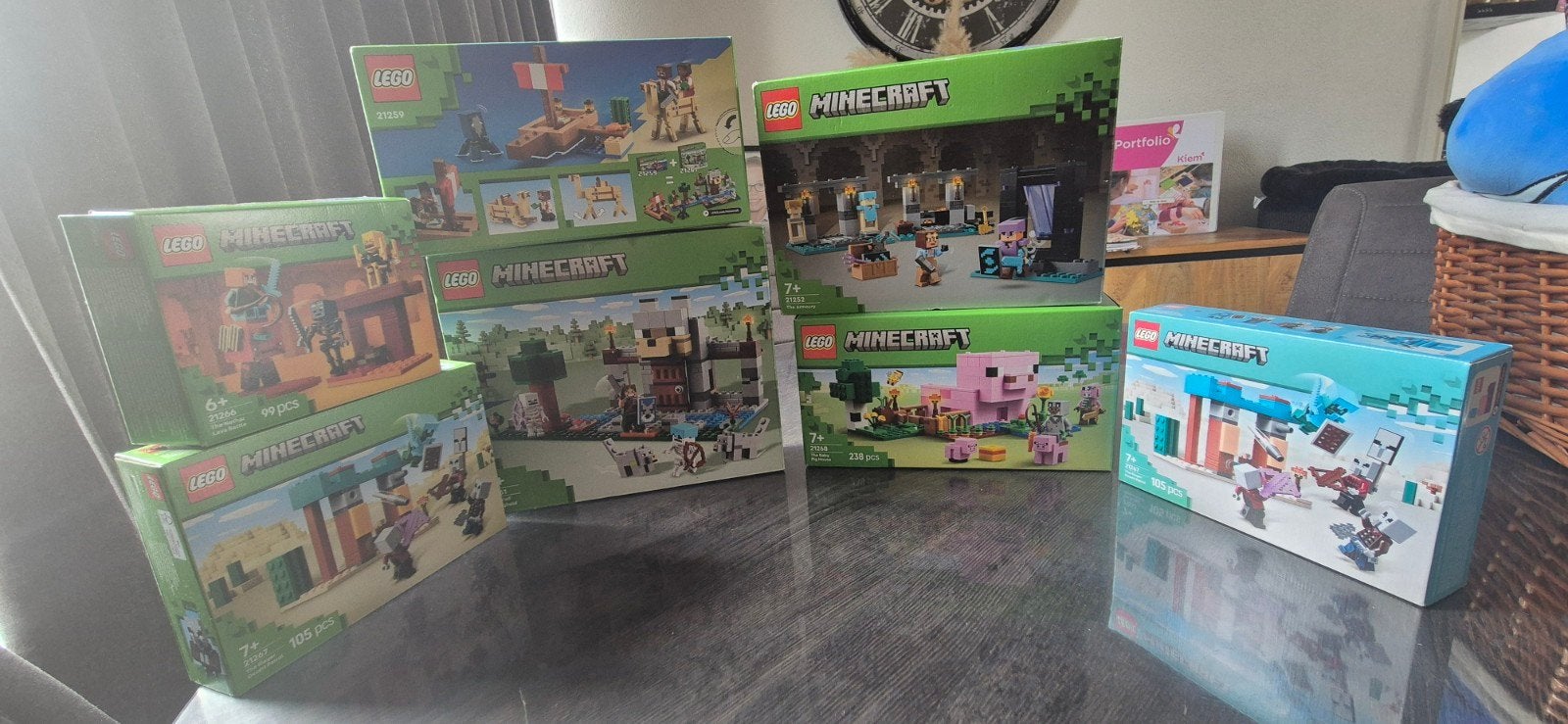 Diverse LEGO Minecraft sets - Nieuw en ongeopend, Ophalen, Ongeopend/sealed, Minecraft, Lego