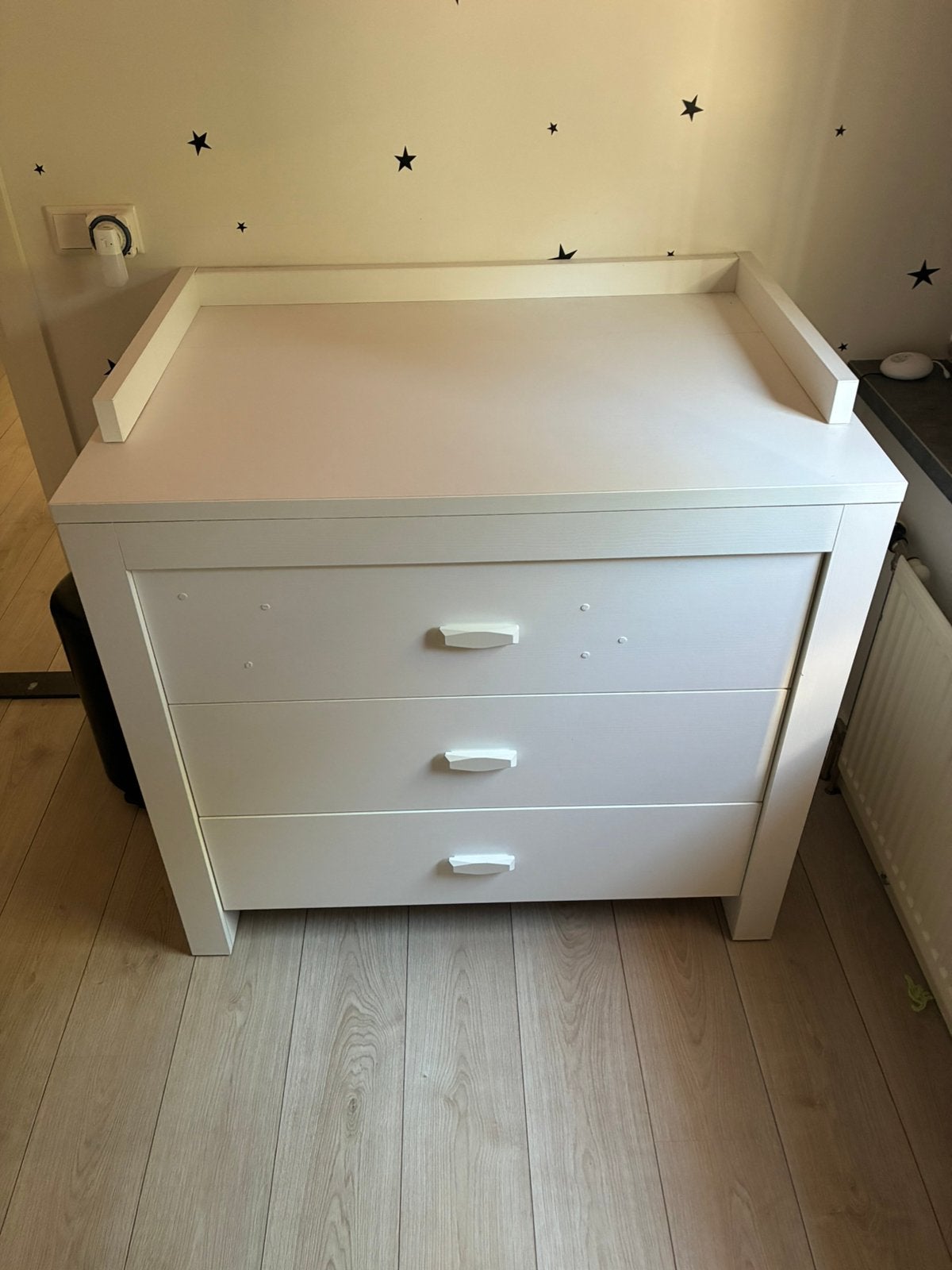 Commode kast wit met groot blad. Sylt Europe baby, 50 tot 70 cm, Ophalen of Verzenden, 90 tot 105 cm, 100 cm of meer