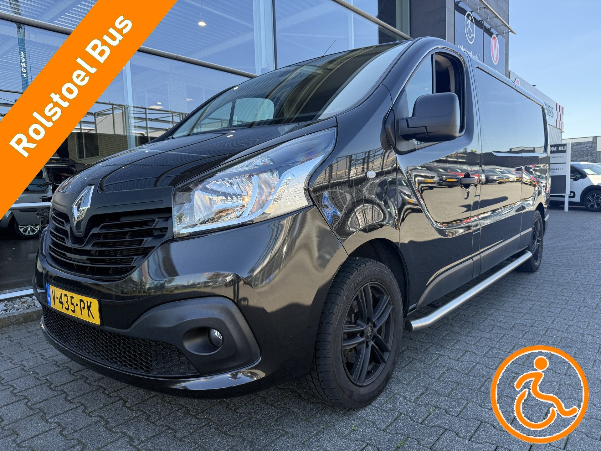Renault Trafic 4+1 Rolstoelbus 1.6 dCi T29 L2H1 Comfort (Zee, Auto's, Bestelauto's, Voorwielaandrijving, Gebruikt, 4 cilinders