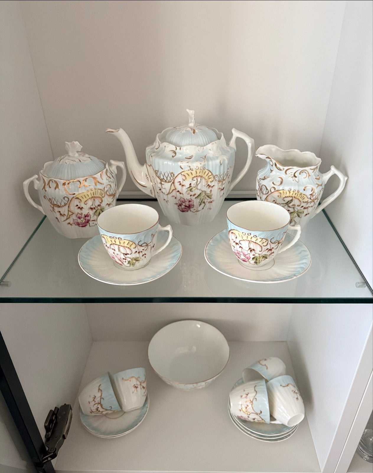 Antiek Frans Theeservies (in de stijl van Oud Parijs), Ophalen
