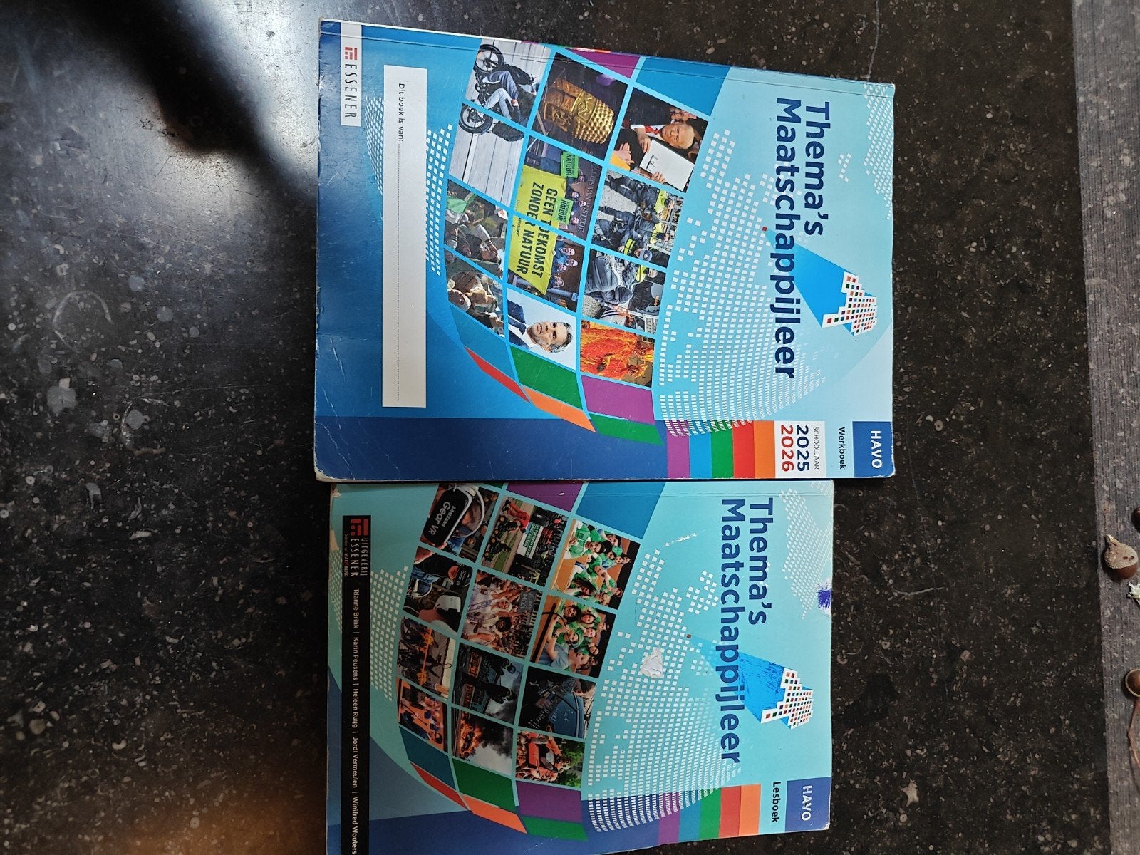 Thema's Maatschappijleer HAVO Werkboek & Leerboek 2023-2024, Onbekend, Ophalen of Verzenden, Zo goed als nieuw, Gamma