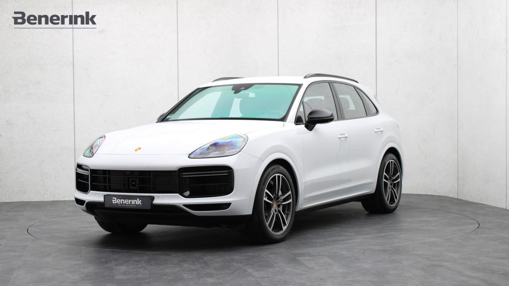 Porsche Cayenne 4.0 Turbo | PSCB | Soft-Close | Trekhaak | P, Gebruikt, Wit, Bedrijf, Vierwielaandrijving