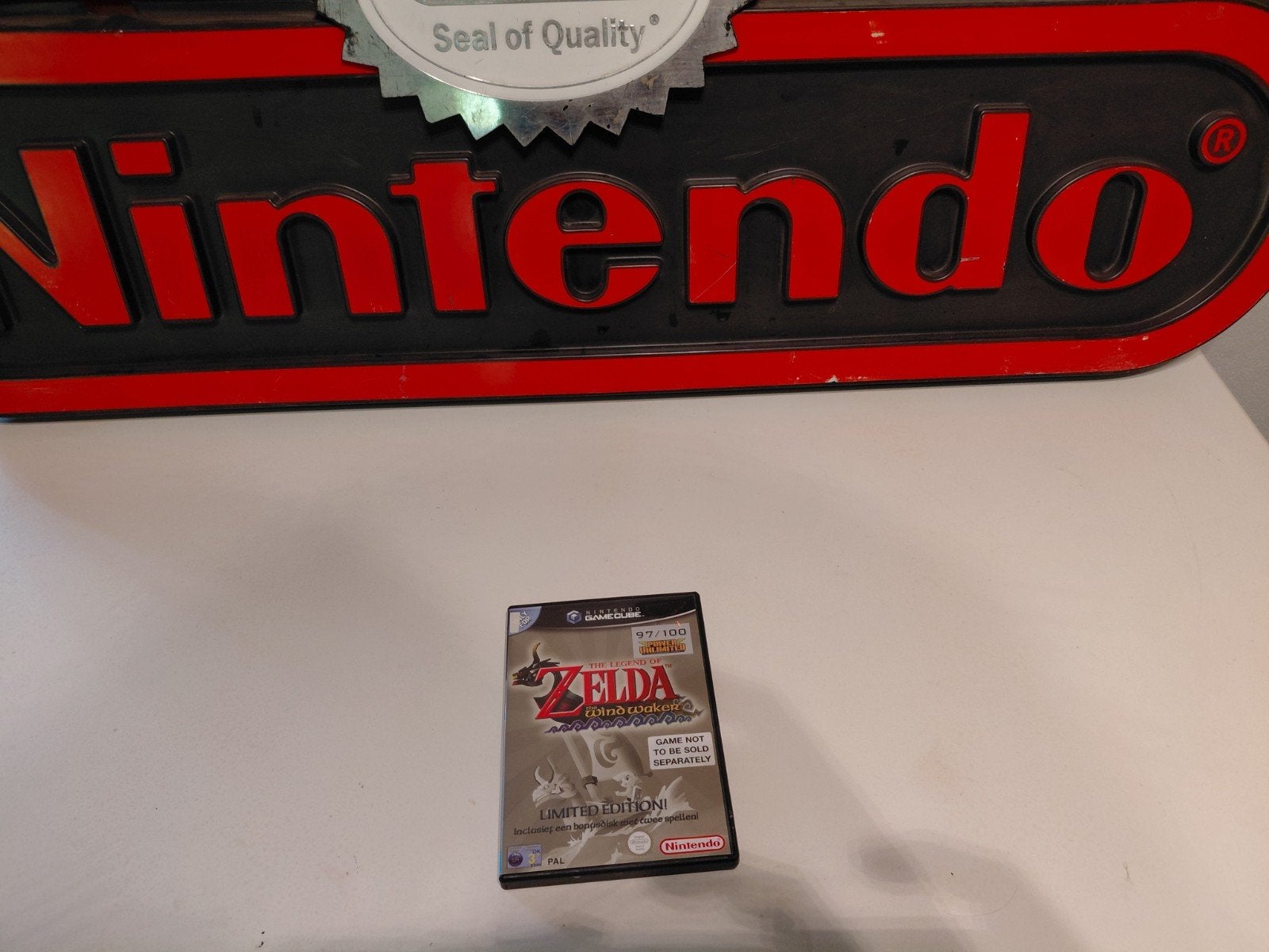 Zelda Wind Waker Linited edition, Spelcomputers en Games, Avontuur en Actie, 1 speler, Ophalen of Verzenden, Zo goed als nieuw