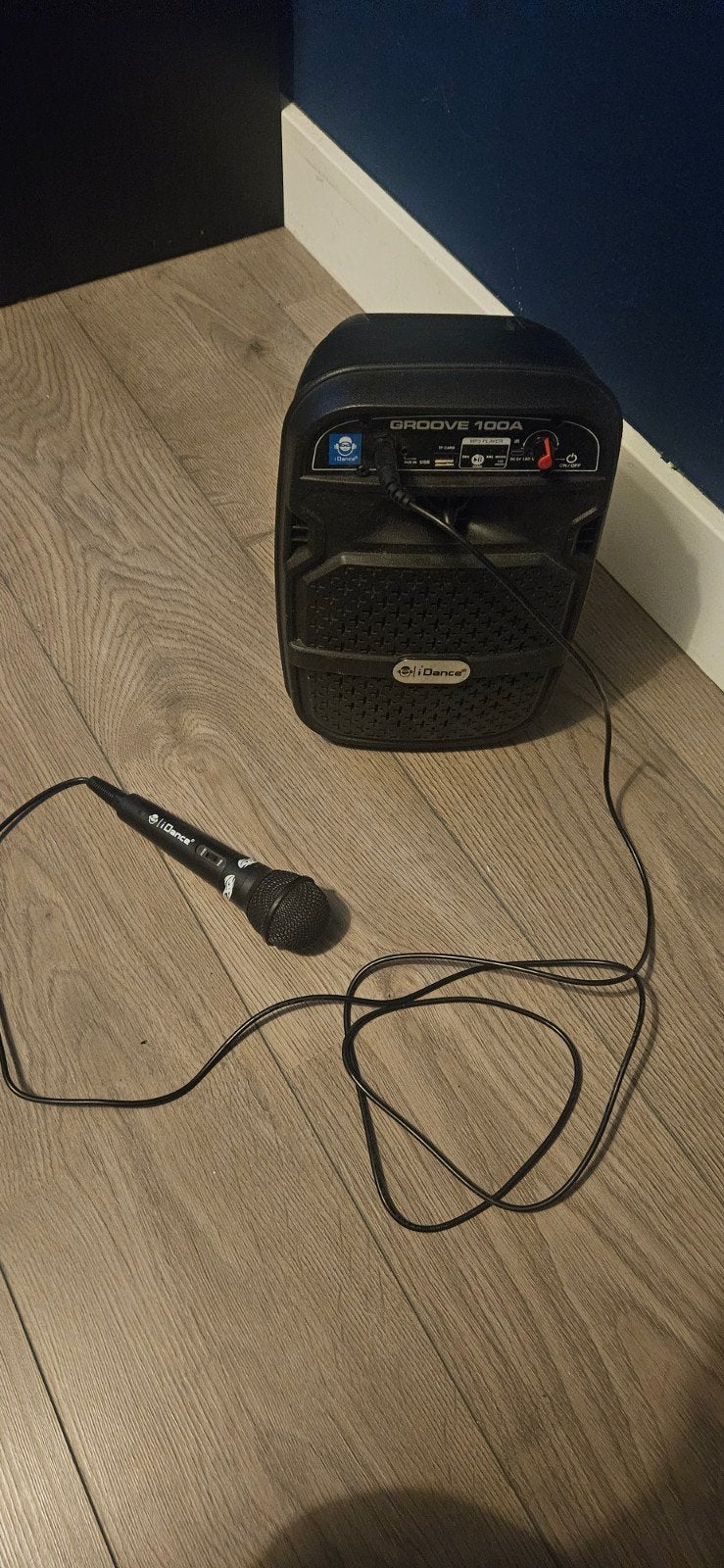 Muziekboxje + microfoon, Ophalen, Gebruikt
