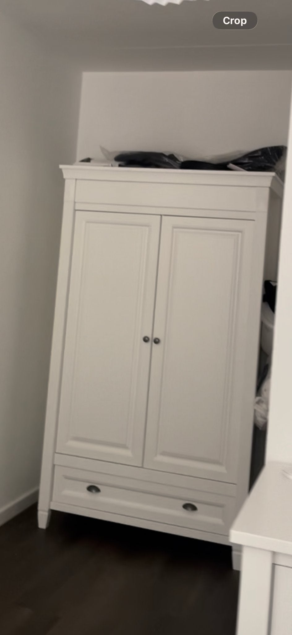 TWF Marbella Babykamer Compleet Wit - Ledikant, Commode, Kas, Ophalen of Verzenden, Gebruikt, Jongetje of Meisje