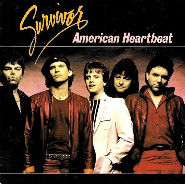 Single  -  SURVIVOR - American Heartbeat -, Ophalen of Verzenden, Gebruikt, Pop