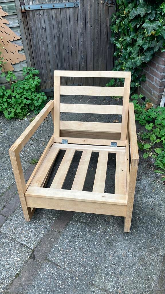 Ikea Lillberg - Houten tuin schommel stoel, Ophalen of Verzenden, Zo goed als nieuw, Hout