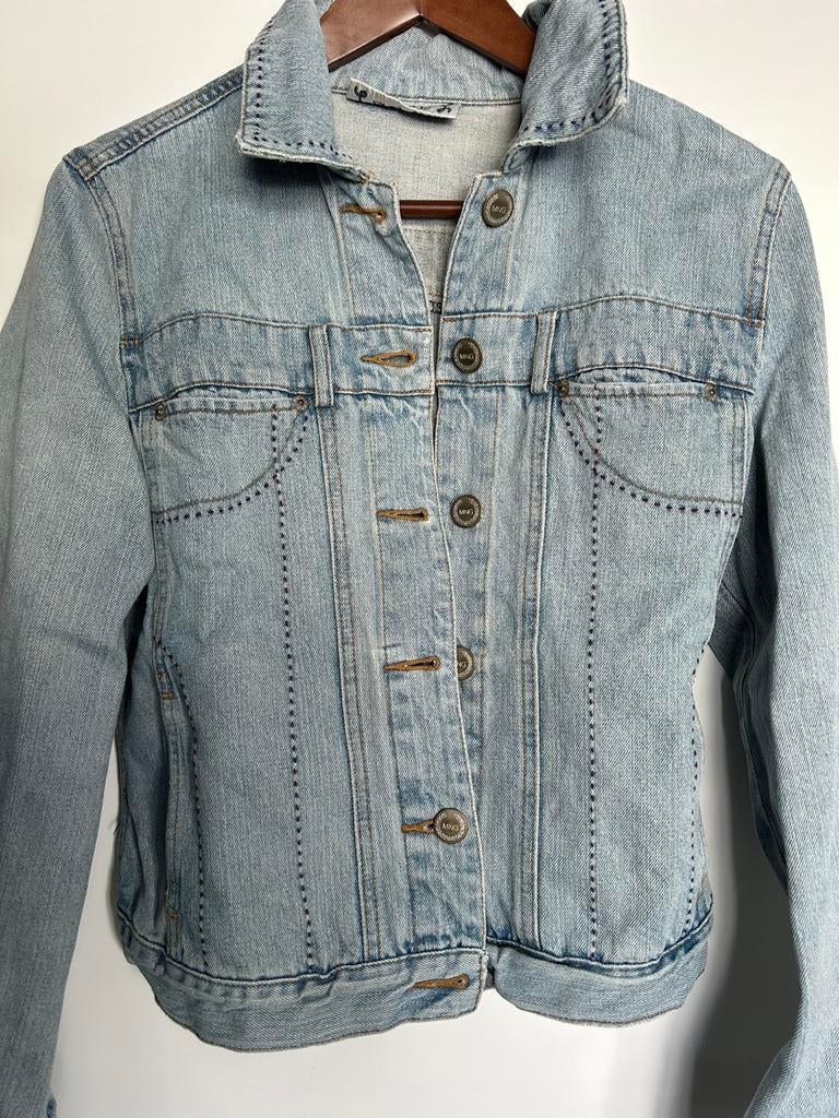 Spijkerjas, Ophalen of Verzenden, Zo goed als nieuw, Maat 36 (S), Blauw