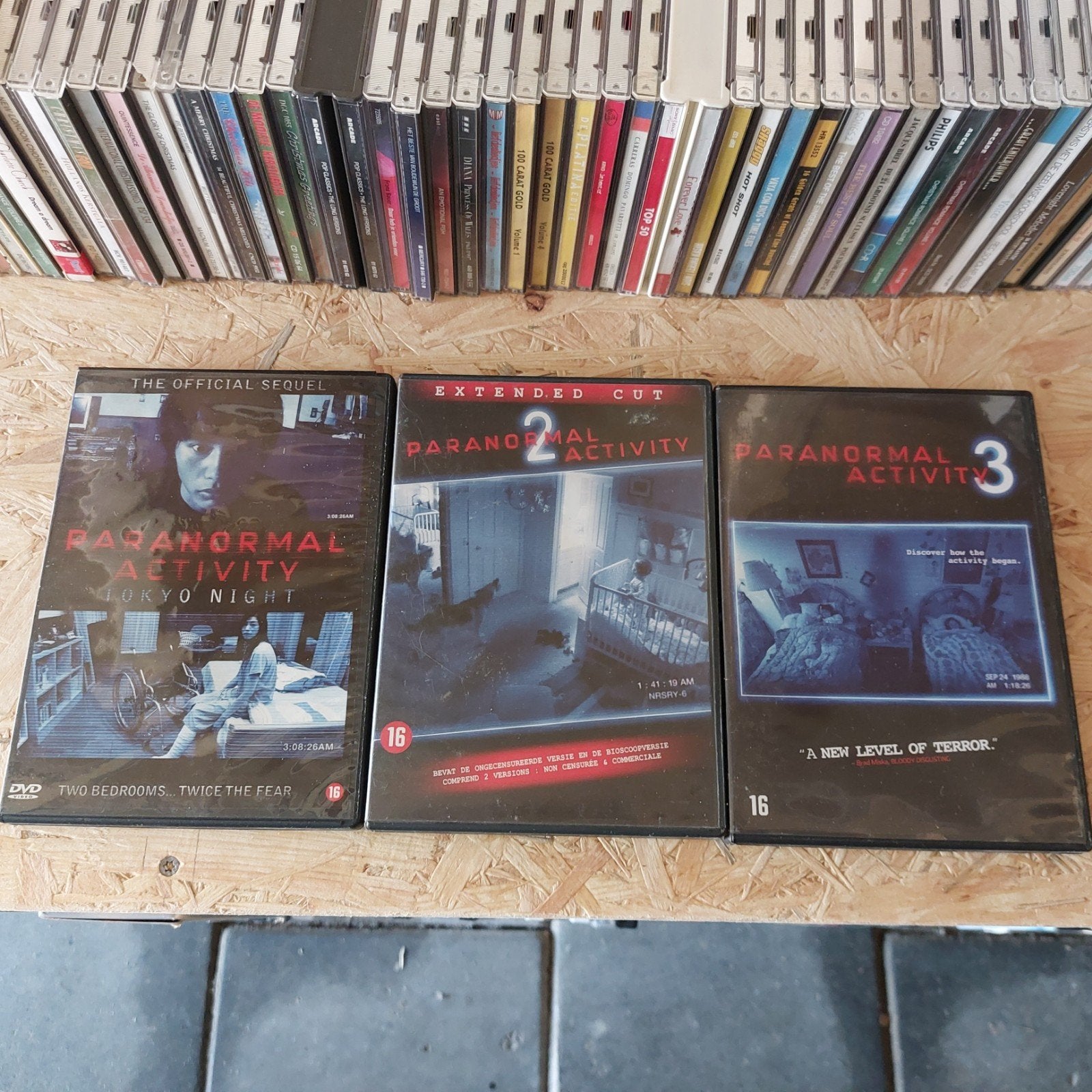 Paranormal Activity 1, 2 & 3 DVD Boxset - Horrorfilms, Cd's en Dvd's, Dvd's | Horror, Ophalen of Verzenden