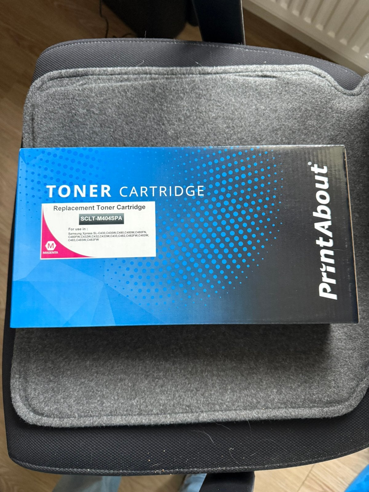 PrintAbout CLT-M404S magenta tonercartridge (voor Samsung), Ophalen of Verzenden, Nieuw, Toner