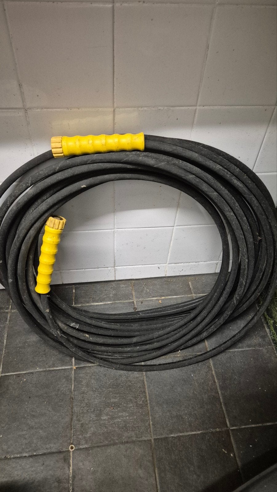 Hogedrukslang 20 meter, Ophalen of Verzenden, Zo goed als nieuw, Tuinslang
