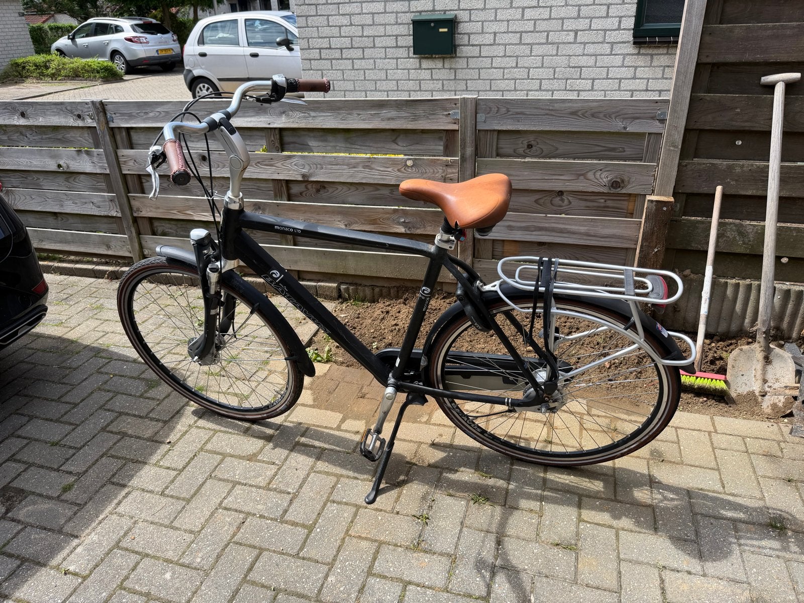 Batavus Monaco LTD herenfiets - Zwart, 7 versnellingen, Fietsen en Brommers, Ophalen, Velgrem, Versnellingen, Batavus