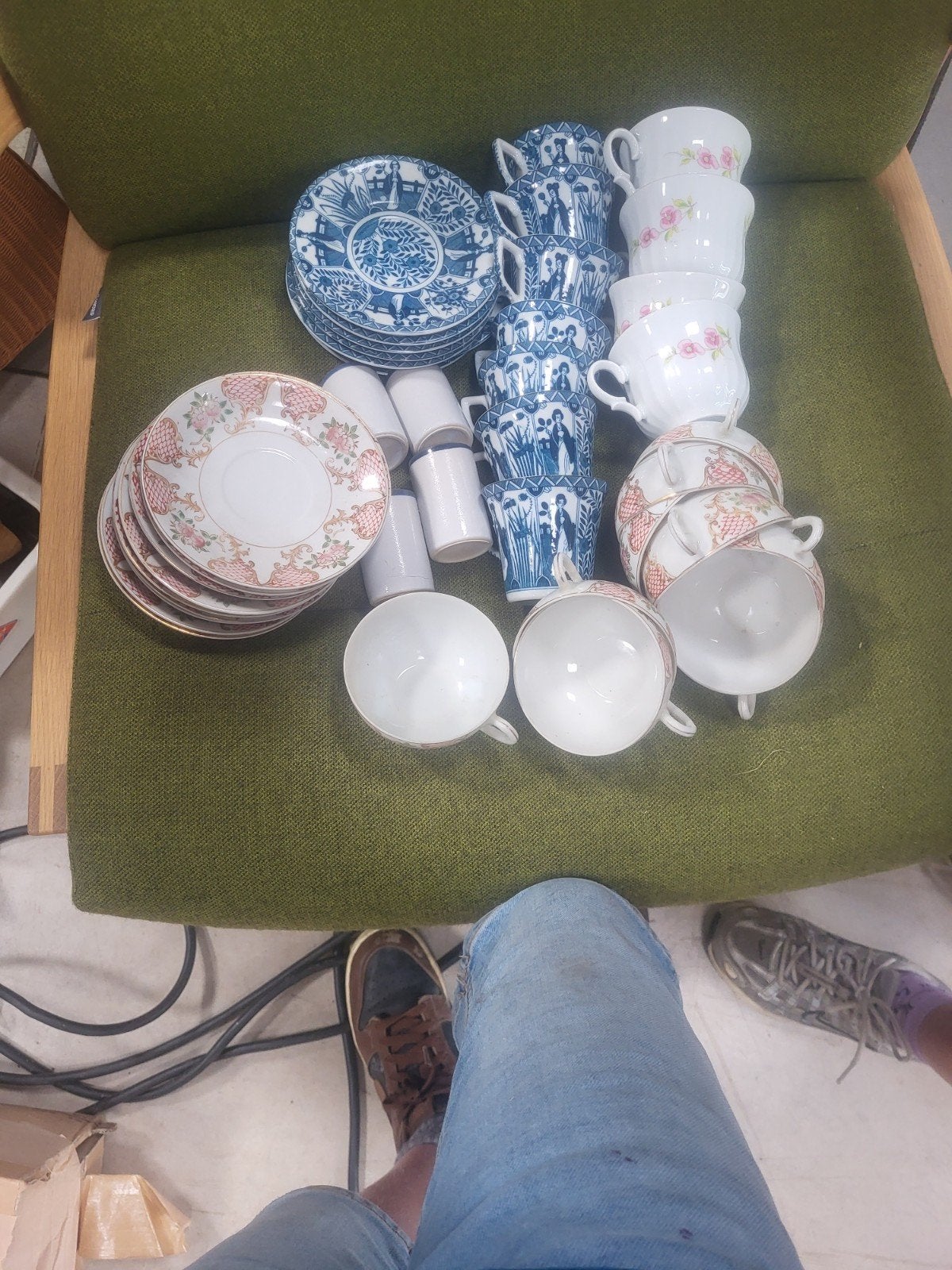 mooi servies, Antiek en Kunst, Antiek | Servies compleet, Ophalen