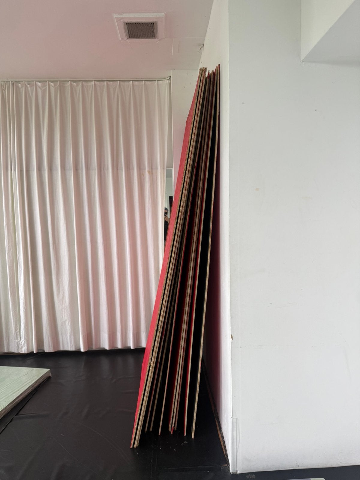 Painted wooden panels, Doe-het-zelf en Verbouw, Hout en Planken, Ophalen, Gebruikt, Minder dan 25 mm, Plank