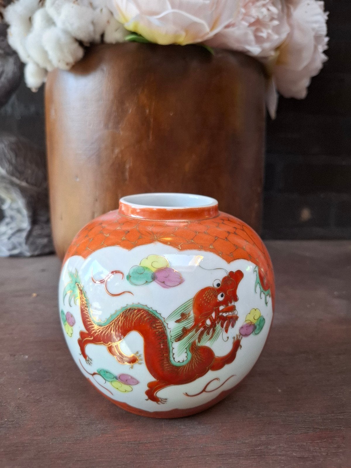 Chinese Draken Gemberpot, Antiek en Kunst, Ophalen of Verzenden