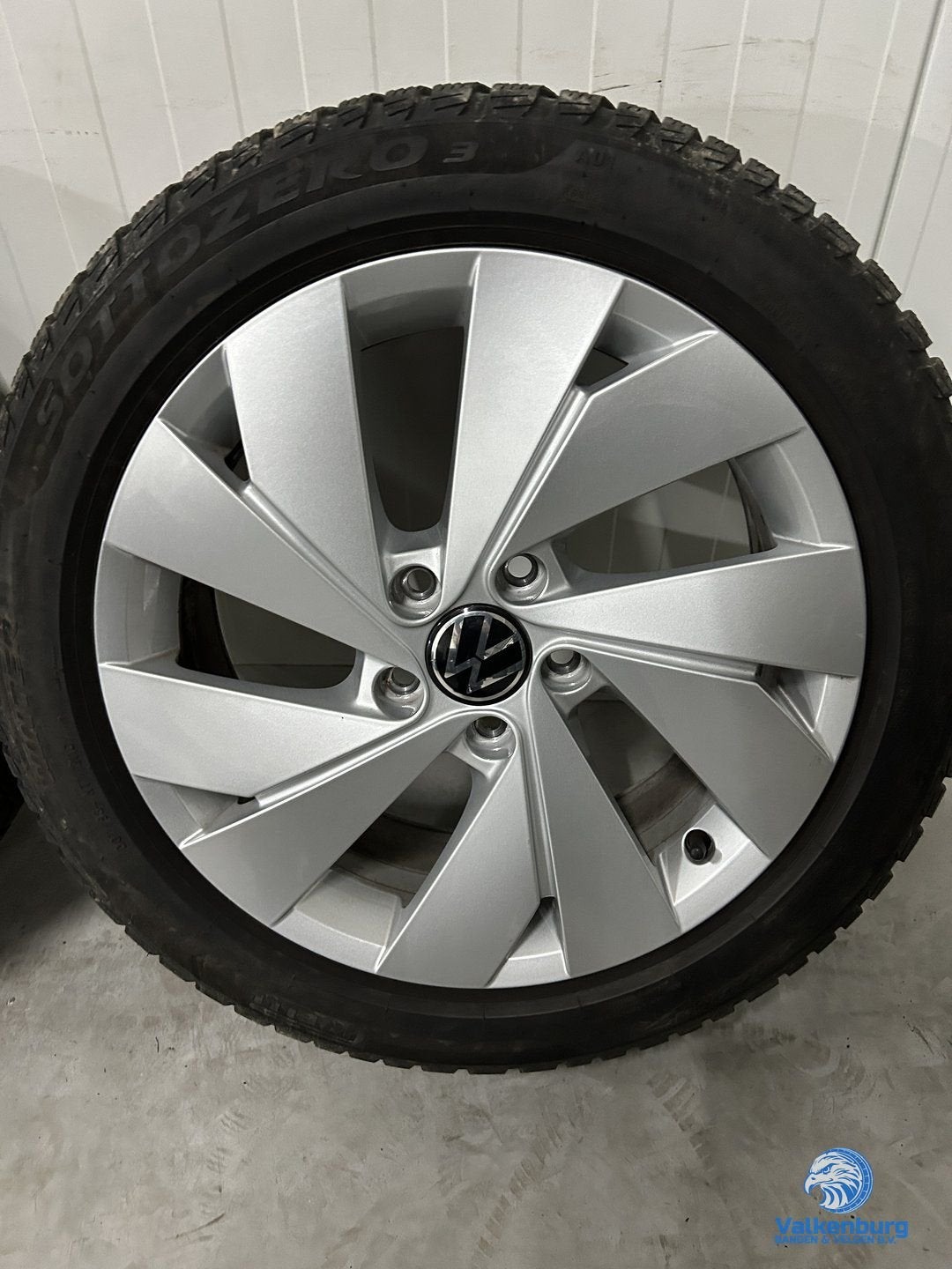 6,5mm! Originele VW Golf 8 5H Belmont 17 inch velgen 5x112 w, Gebruikt, -, -, Banden en Velgen