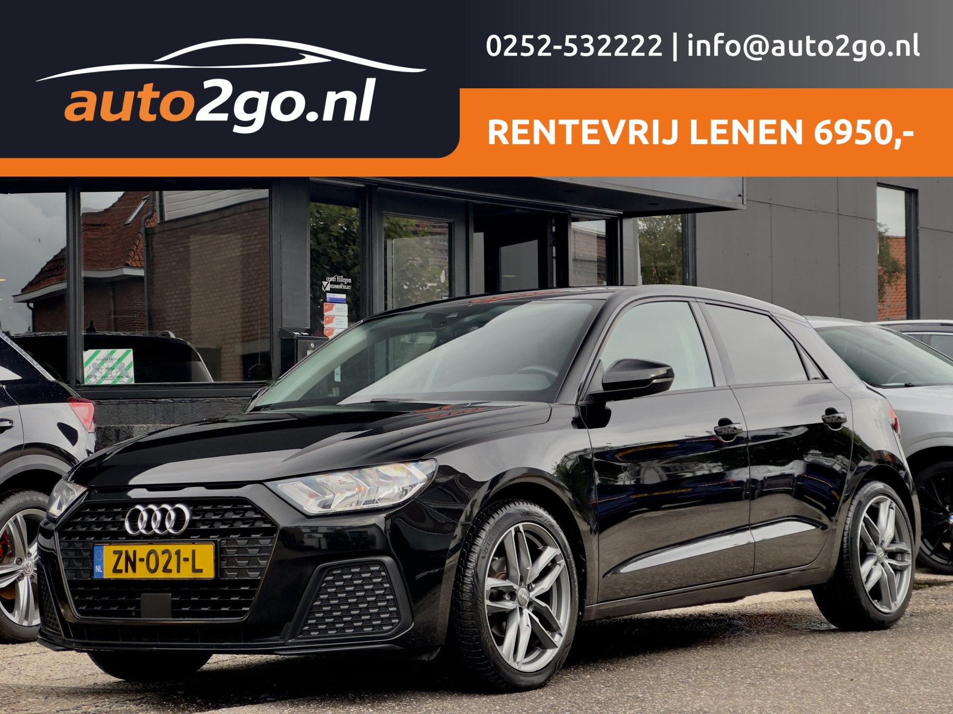 Audi A1 Sportback 25 TFSI PRO-LINE NAVI AIRCO DIGI-DASH APPL, Voorwielaandrijving, Euro 6, Zwart, Origineel Nederlands