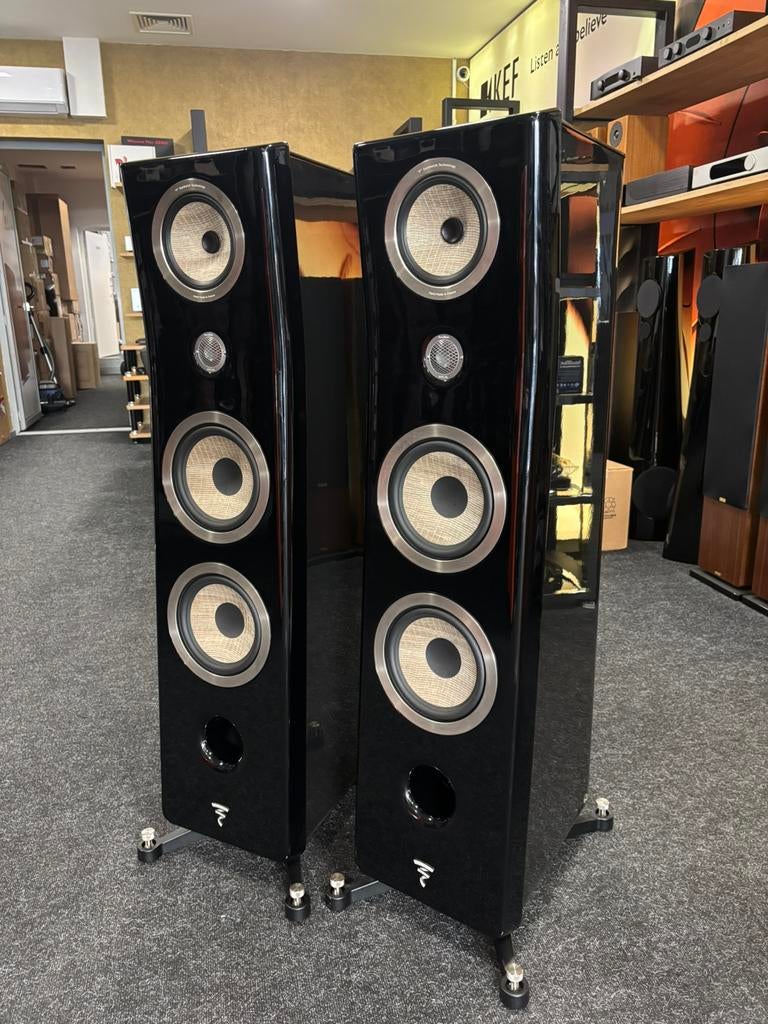 Focal Kanta No.3 HG Zwart - HG Zwart (Set van 2), Zo goed als nieuw, 120 watt of meer, Front, Rear of Stereo speakers, Ophalen