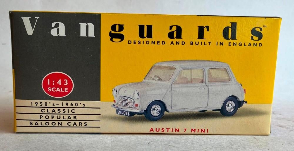 Austin Mini wit Vanguards VA13001., Ophalen of Verzenden, Zo goed als nieuw, Auto, Vanguards