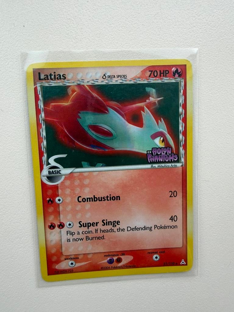 Latias Pokemon kaart, Ophalen of Verzenden, Zo goed als nieuw