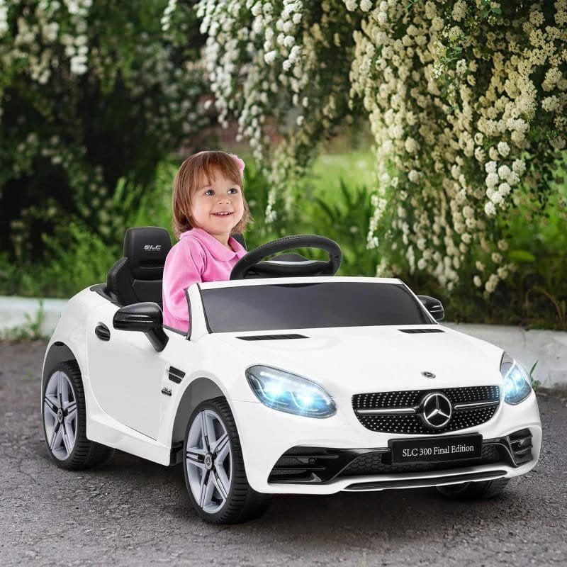 Mercedes-Benz SLC 300 Elektrische Kinderauto Wit, Ophalen of Verzenden, Nieuw