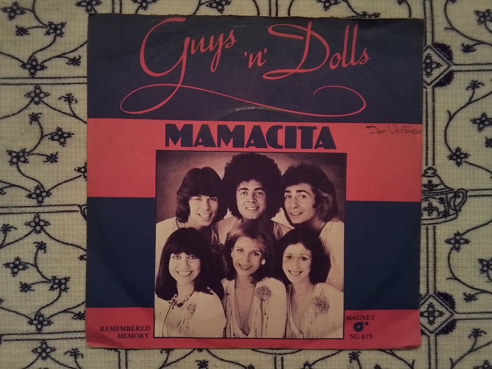 Guys 'n' dolls             Mamacita, Cd's en Dvd's, Ophalen of Verzenden, Zo goed als nieuw, 7 inch, Pop
