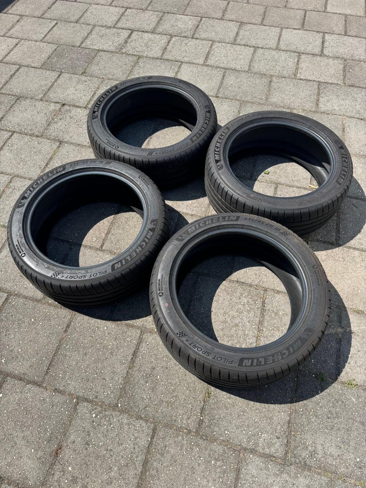 Michelin 235/45/18 pilot sport 4 acoustic, Auto-onderdelen, Ophalen, Gebruikt, Overige automerken