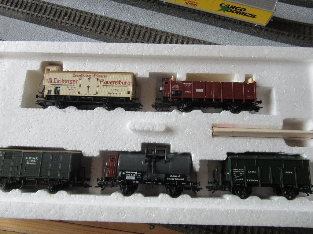 MARKLIN SET WAGONS, Wisselstroom, Wagon, Ophalen of Verzenden, Zo goed als nieuw