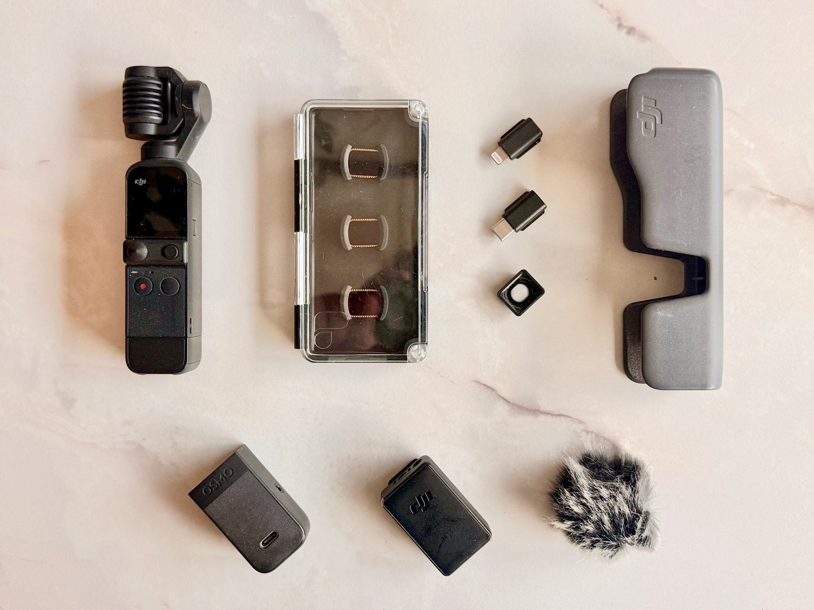 DJI Osmo Pocket 4K | Vlog set | Mic | PolarPro ND filters, DJI, Camera, Ophalen of Verzenden, Zo goed als nieuw