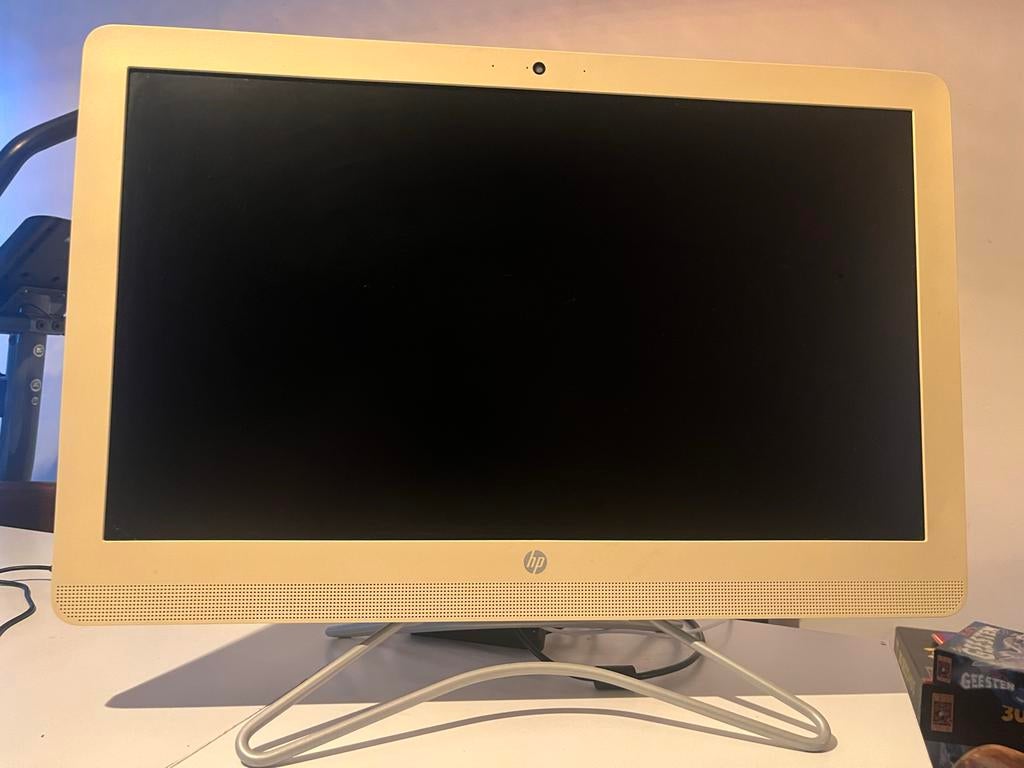 HP Desktop All-in-One PC - Wit, Computers en Software, Desktop Pc's, Ophalen of Verzenden, Gebruikt, Met monitor