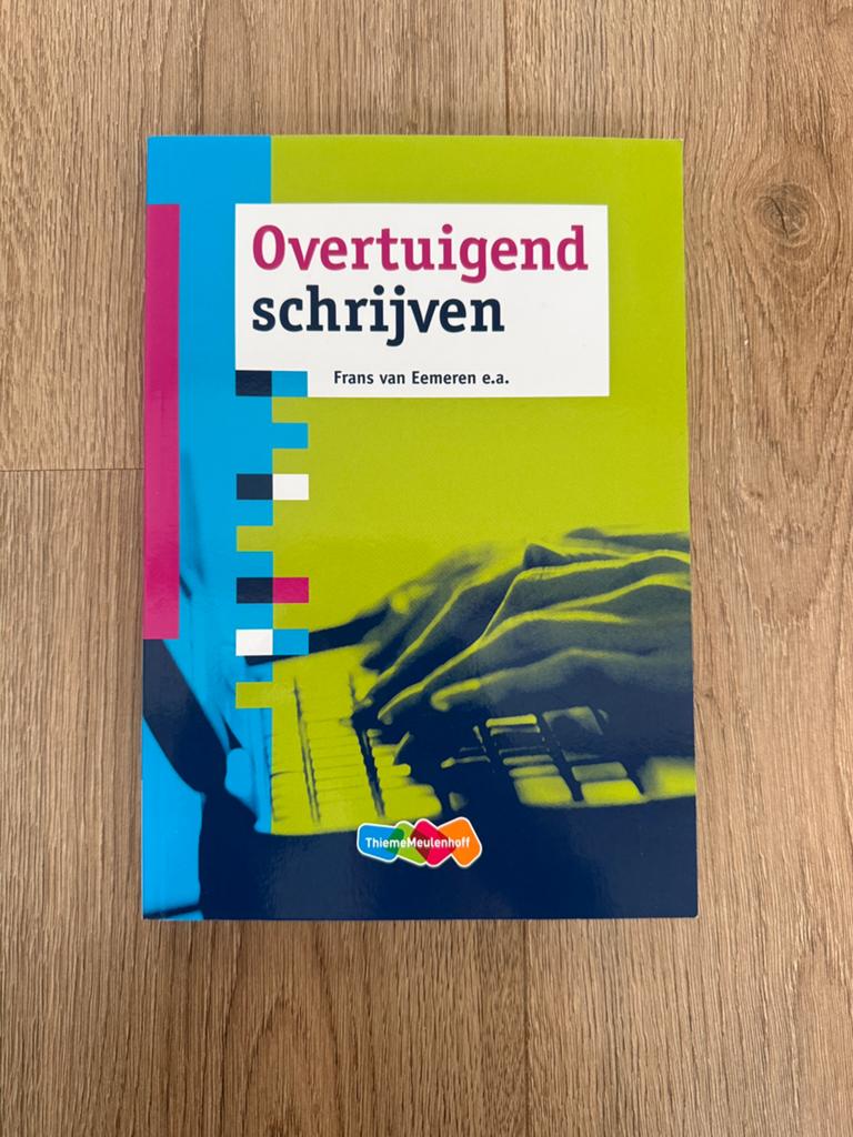 Overtuigdend schrijven, Boeken, Studieboeken en Cursussen, Ophalen of Verzenden, Alpha, Zo goed als nieuw, WO