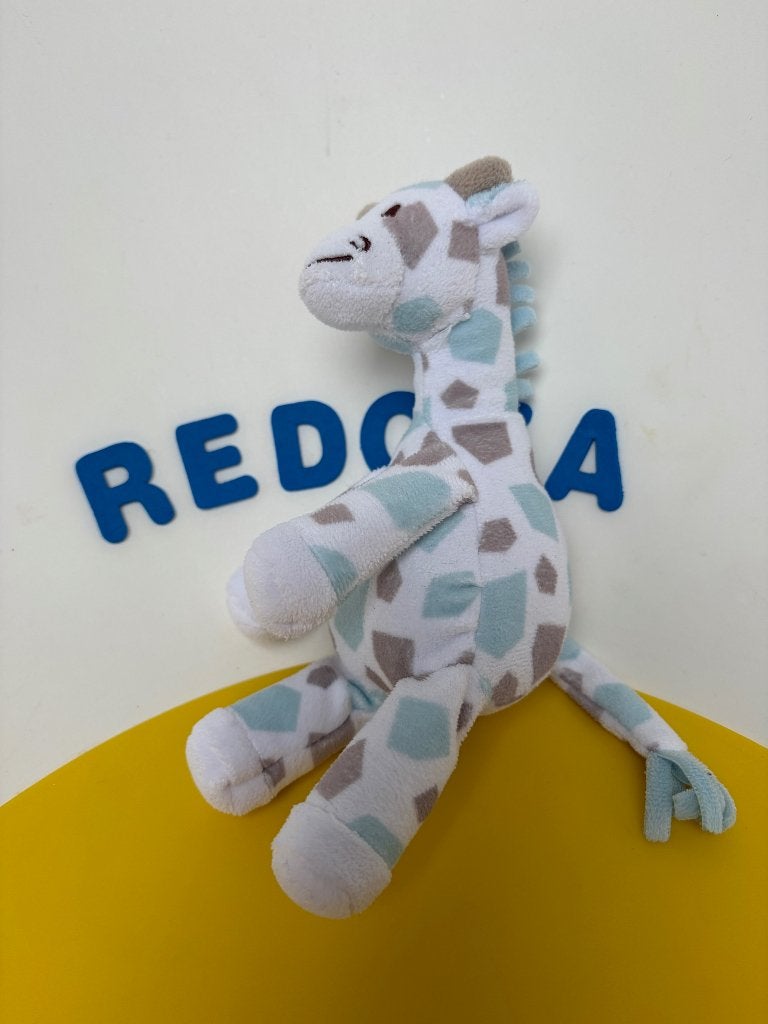 K4694 happy horse giraf giraffe wit blauw grijs, Ophalen of Verzenden, Zo goed als nieuw, Overige typen