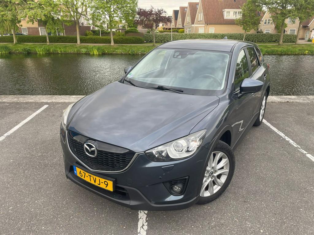 Mazda CX-5 2.0 GT-M 4WD AUTOMAAT TRKEHAAK NAVI LEER CLIMA, Zwart, 4 cilinders, Bedrijf, SUV of Terreinwagen