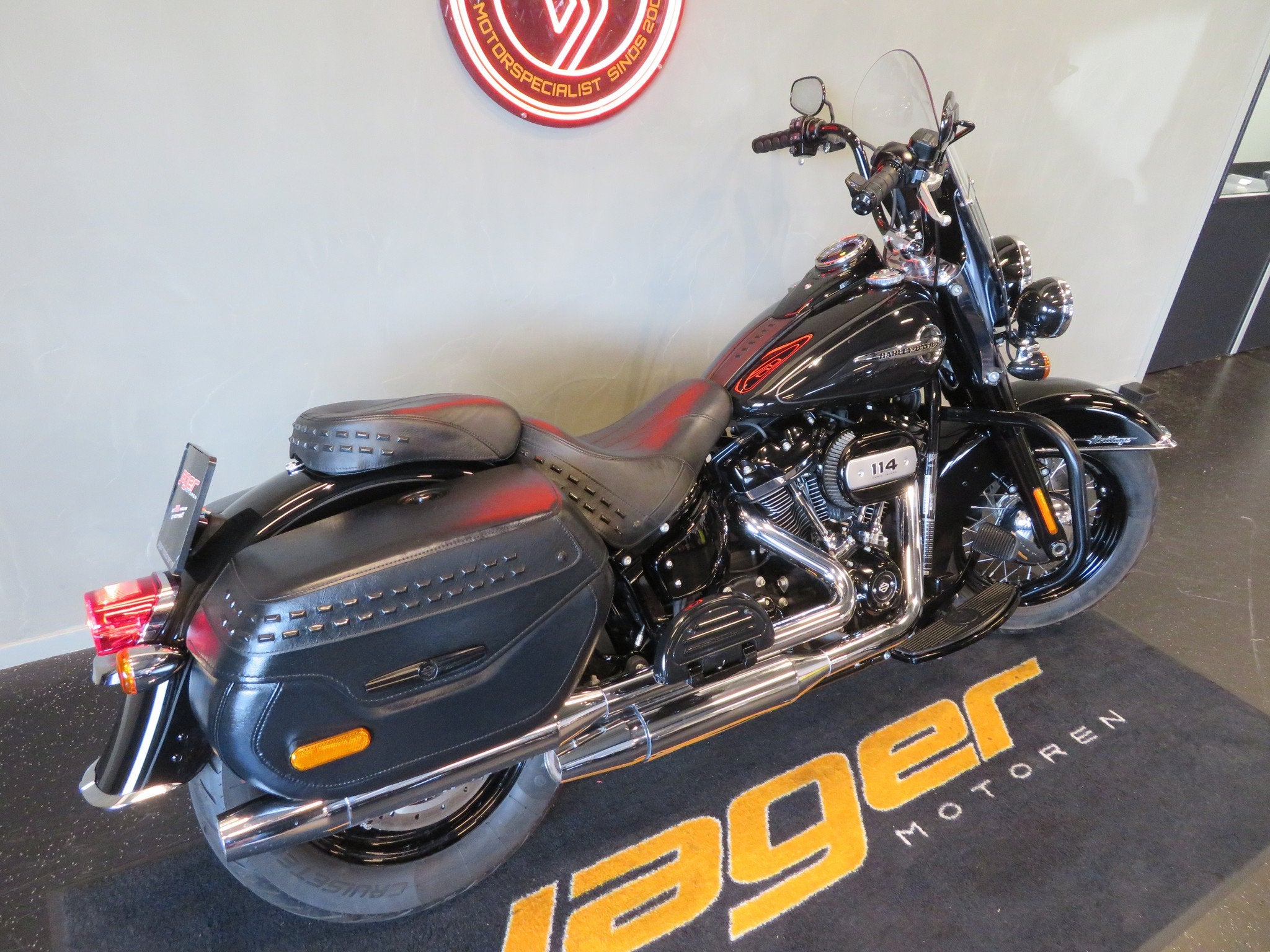 Harley-Davidson FLHCS SOFTAIL HERITAGE CLASSIC 114, 1745 cc, Chopper, Bedrijf