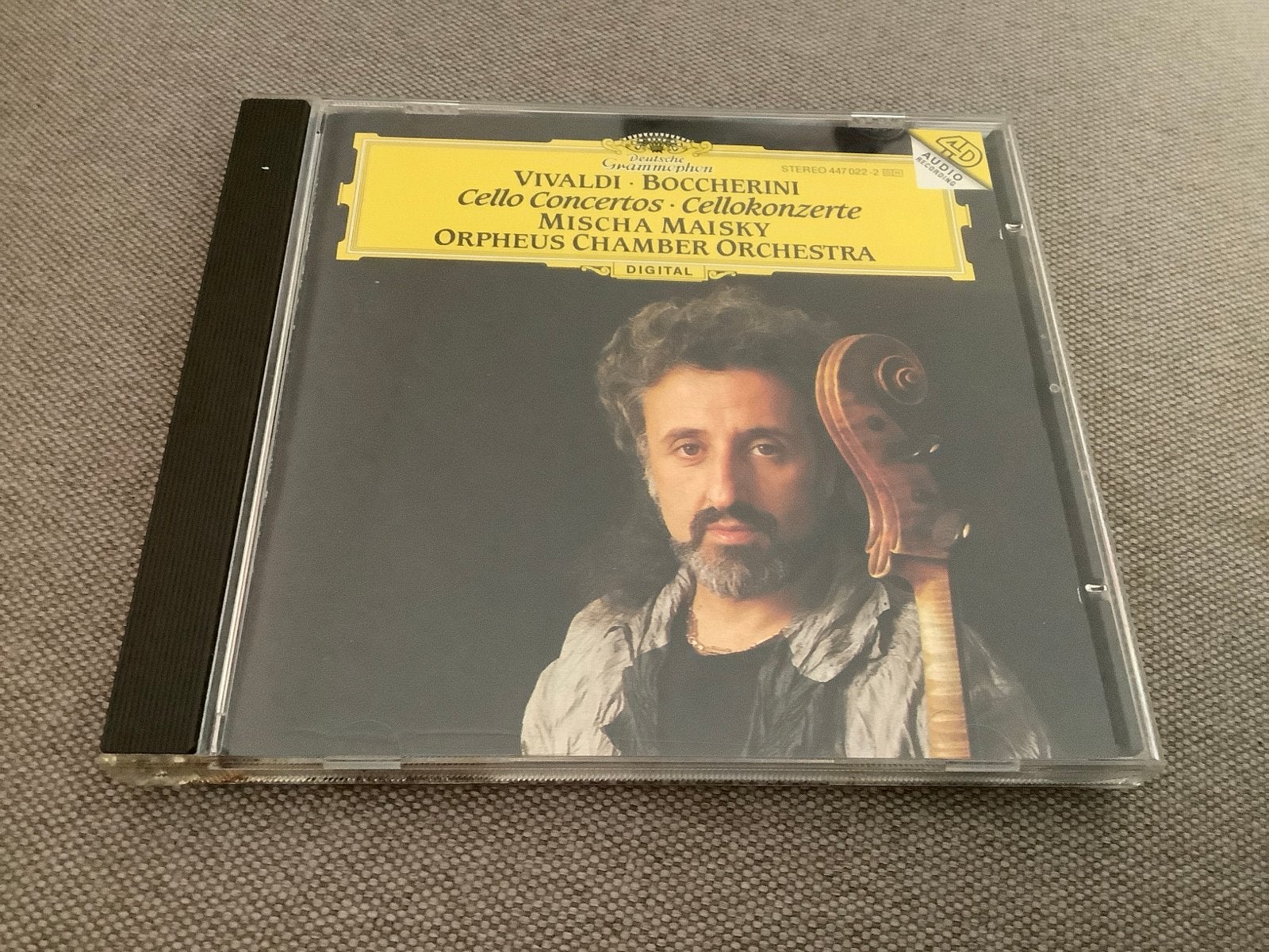 Vivaldi Boccherini Cello Concertos - Mischa Maisky CD, Ophalen of Verzenden, Barok, Zo goed als nieuw, Orkest of Ballet