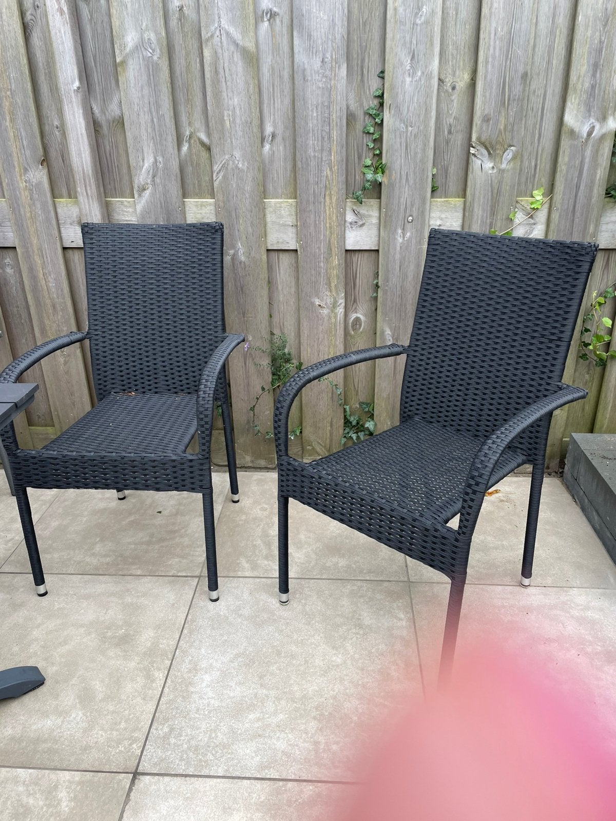 Jysk tuinset, Ophalen, Zo goed als nieuw, Wicker