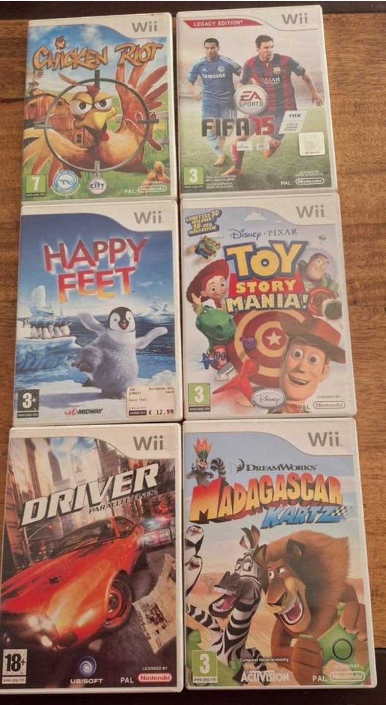 Wii Spellen - Diverse Titels voor Urenlang Plezier, Ophalen of Verzenden, Gebruikt, Zonder controller, Met games