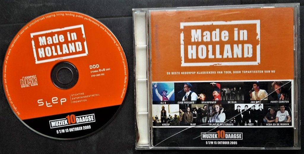 CD - Made In Holland - Pop Nederlandstalig, Ophalen of Verzenden, Zo goed als nieuw, Levenslied of Smartlap, Verzamelalbum