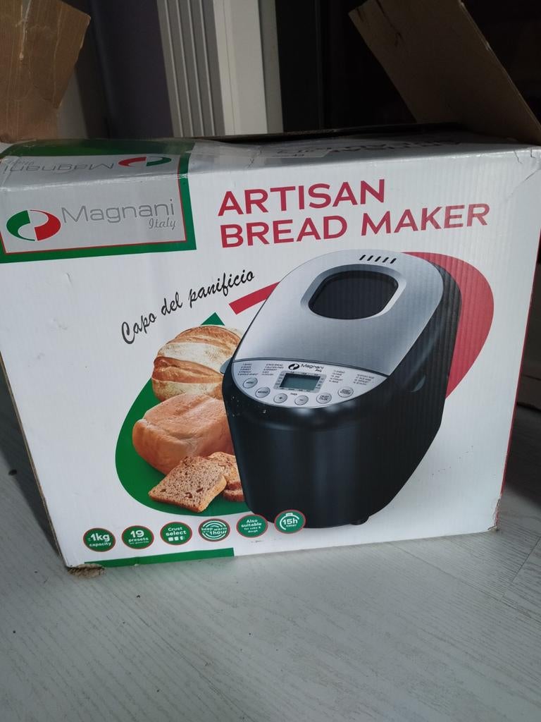 Nieuw Magnani Domo B3976 Broodbakmachine, Witgoed en Apparatuur, Broodbakmachines, Ophalen of Verzenden