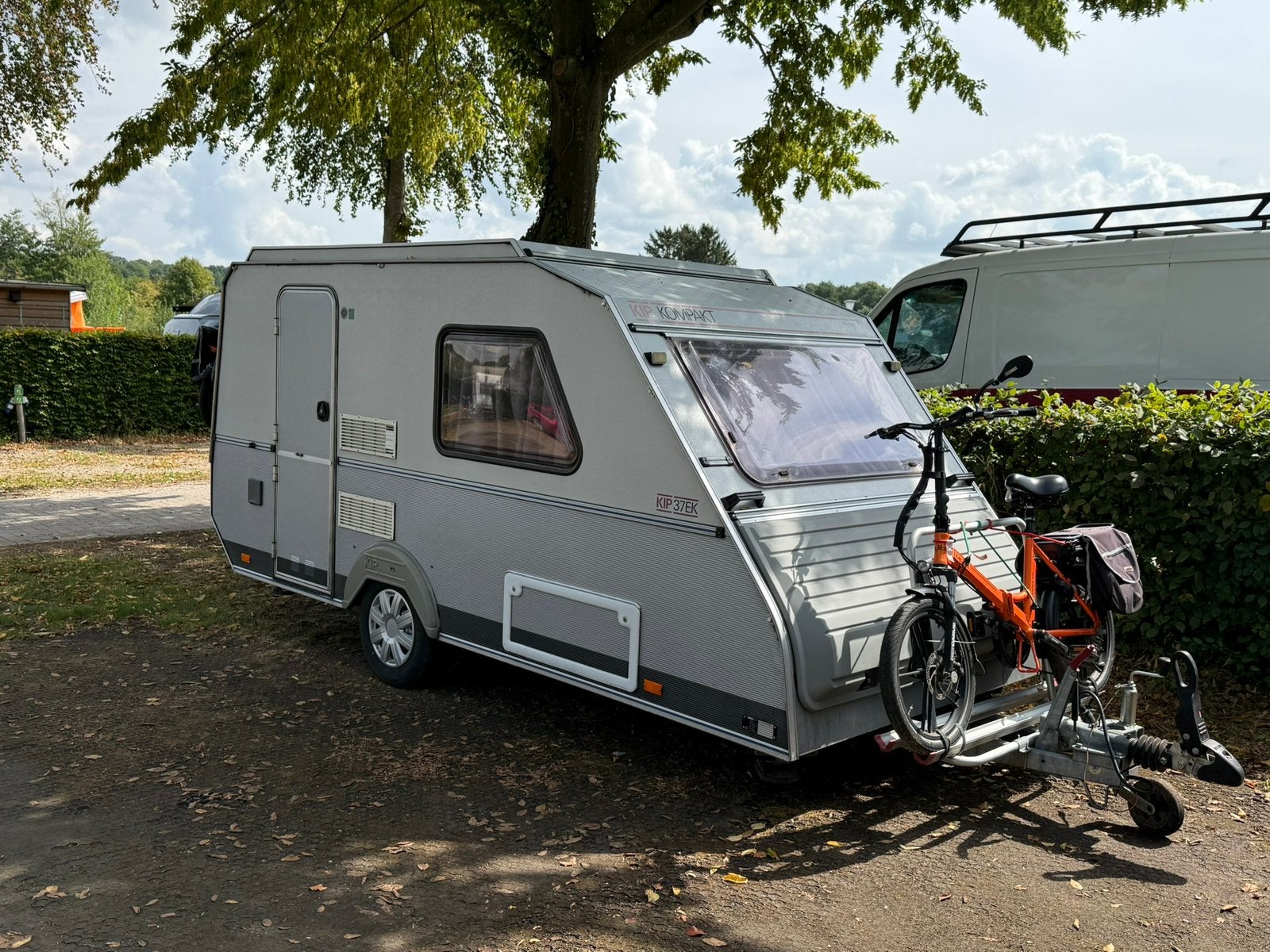 Te koop kip kompact 37EK, Caravans en Kamperen, Standaardzit, Fietsenrek, Kip, Tot en met 2